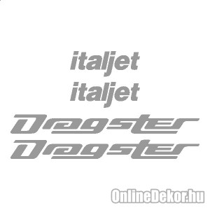 Motormatrica, Motor dekor&aacute;ci&oacute;k - 02.Robog&oacute; matric&aacute;k - Italjet - Dragster