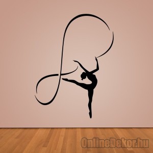 Wall sticker, Wall tattoo, Wall decoration, Wall decal - Sport - Rhythmic Gymnastics 2424