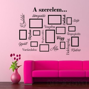 Faldekor&aacute;ci&oacute;, Falimatrica, Faltetov&aacute;l&aacute;s - Nevek, Sz&ouml;vegek, Id&eacute;zetek - Szerelem 2425
