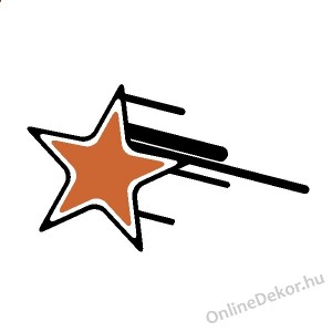 Faldekoráció, Falimatrica, Faltetoválás - Csillag, Hópehely - Csillag 273