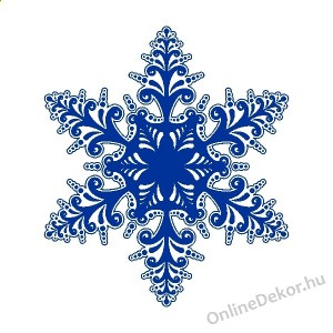 Faldekoráció, Falimatrica, Faltetoválás - Csillag, Hópehely - Hópehely 276