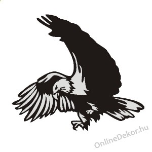 Faldekoráció, Falimatrica, Faltetoválás - Állat - Sas 286
