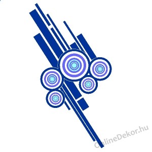 Faldekoráció, Falimatrica, Faltetoválás - Retro - Faldekoráció 322