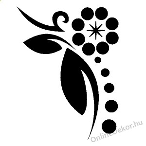 Faldekoráció, Falimatrica, Faltetoválás - Virág I. - Virág 345