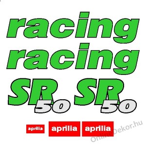 Motormatrica, Motor dekor&aacute;ci&oacute;k - 02.Robog&oacute; matric&aacute;k - Aprilia - SR 50