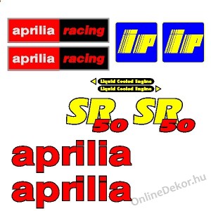 Motormatrica, Motor dekor&aacute;ci&oacute;k - 02.Robog&oacute; matric&aacute;k - Aprilia - SR 50