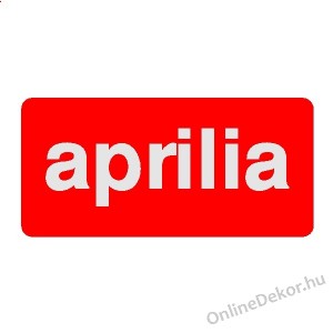 Motormatrica, Motor dekor&aacute;ci&oacute;k - 02.Robog&oacute; matric&aacute;k - Aprilia - Aprilia log&oacute;