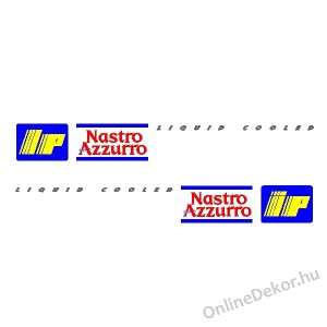 Motormatrica, Motor dekor&aacute;ci&oacute;k - 02.Robog&oacute; matric&aacute;k - Aprilia - IP Nastro Azzurro log&oacute;