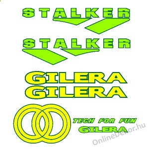 Motormatrica, Motor dekor&aacute;ci&oacute;k - 02.Robog&oacute; matric&aacute;k - Gilera - Stalker
