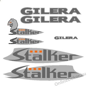 Motormatrica, Motor dekor&aacute;ci&oacute;k - 02.Robog&oacute; matric&aacute;k - Gilera - Stalker