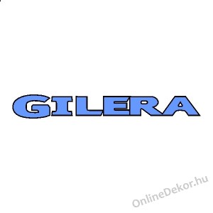 Motormatrica, Motor dekor&aacute;ci&oacute;k - 02.Robog&oacute; matric&aacute;k - Gilera - Gilera log&oacute;