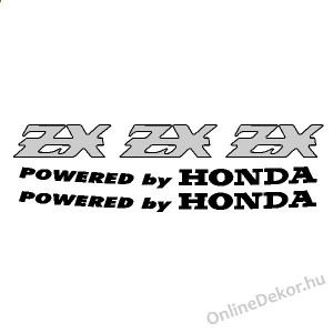 Motormatrica, Motor dekor&aacute;ci&oacute;k - 02.Robog&oacute; matric&aacute;k - Honda - ZX
