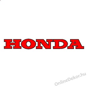 Motormatrica, Motor dekor&aacute;ci&oacute;k - 02.Robog&oacute; matric&aacute;k - Honda - Honda felirat