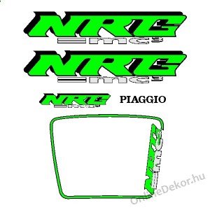 Motormatrica, Motor dekor&aacute;ci&oacute;k - 02.Robog&oacute; matric&aacute;k - Piaggio - NRG mc3