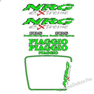 Motormatrica, Motor dekor&aacute;ci&oacute;k - 02.Robog&oacute; matric&aacute;k - Piaggio - NRG extreme