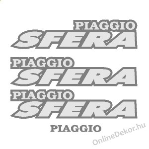 Motormatrica, Motor dekor&aacute;ci&oacute;k - 02.Robog&oacute; matric&aacute;k - Piaggio - Sfera