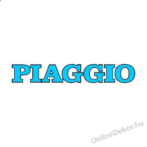 Motormatrica, Motor dekor&aacute;ci&oacute;k - 02.Robog&oacute; matric&aacute;k - Piaggio - Piaggio log&oacute;