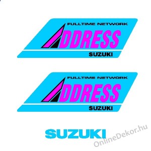 Motormatrica, Motor dekor&aacute;ci&oacute;k - 02.Robog&oacute; matric&aacute;k - Suzuki - Address