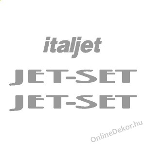 Motormatrica, Motor dekor&aacute;ci&oacute;k - 02.Robog&oacute; matric&aacute;k - Italjet - Jet-Set