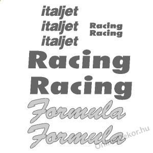 Motormatrica, Motor dekor&aacute;ci&oacute;k - 02.Robog&oacute; matric&aacute;k - Italjet - Formula