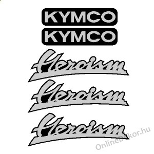 Motormatrica, Motor dekor&aacute;ci&oacute;k - 02.Robog&oacute; matric&aacute;k - Kymco - Heroism