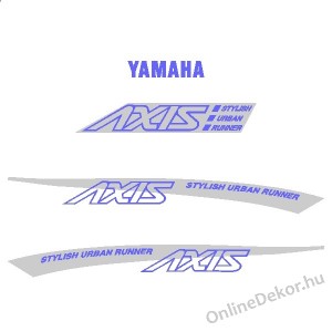 Motormatrica, Motor dekor&aacute;ci&oacute;k - 02.Robog&oacute; matric&aacute;k - Yamaha - Axis