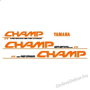 Motormatrica, Motor dekor&aacute;ci&oacute;k - 02.Robog&oacute; matric&aacute;k - Yamaha - Champ