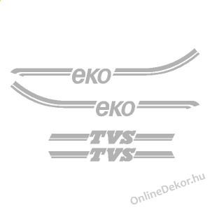 Motormatrica, Motor dekor&aacute;ci&oacute;k - 02.Robog&oacute; matric&aacute;k - Suzuki - TVS eco
