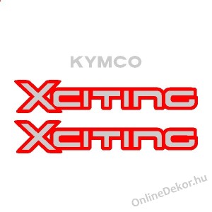 Motormatrica, Motor dekor&aacute;ci&oacute;k - 02.Robog&oacute; matric&aacute;k - Kymco - XCiting
