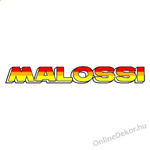 Motormatrica, Motor dekor&aacute;ci&oacute;k - 02.Robog&oacute; matric&aacute;k - Aprilia - Malossi log&oacute;