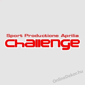 Motormatrica, Motor dekor&aacute;ci&oacute;k - 02.Robog&oacute; matric&aacute;k - Aprilia - Challenge log&oacute;