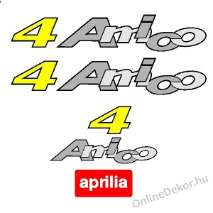 Motormatrica, Motor dekor&aacute;ci&oacute;k - 02.Robog&oacute; matric&aacute;k - Aprilia - 4 Amico
