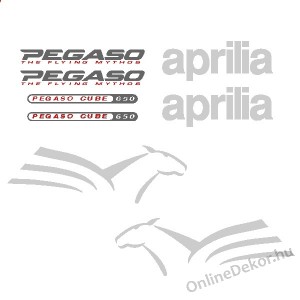 Motormatrica, Motor dekor&aacute;ci&oacute;k - 01.Motormatric&aacute;k - Aprilia - Pegaso