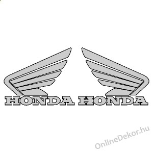 Motormatrica, Motor dekor&aacute;ci&oacute;k - 01.Motormatric&aacute;k - Honda - Honda log&oacute;, sz&aacute;rny