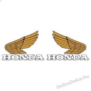 Motormatrica, Motor dekor&aacute;ci&oacute;k - 01.Motormatric&aacute;k - Honda - Honda log&oacute;, sz&aacute;rny