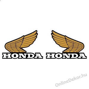 Motormatrica, Motor dekor&aacute;ci&oacute;k - 01.Motormatric&aacute;k - Honda - Honda log&oacute;, sz&aacute;rny