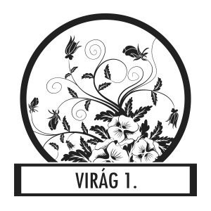 Wall sticker, Wall tattoo, Wall decoration, Wall decal - Flower I.