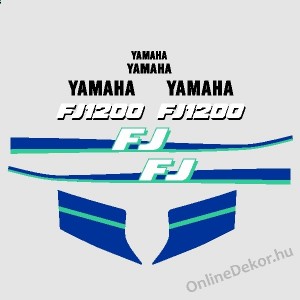 Motormatrica, Motor dekor&aacute;ci&oacute;k - 01.Motormatric&aacute;k - Yamaha - FJ 1200