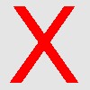 Unfilled, No color